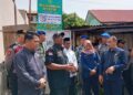 Petugas Pengadilan Sita Eksekusi Sebidang Tanah di Komplek SMA Negeri 1 Takengon  ‎