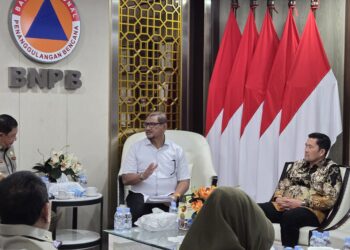 Temui Kepala BNPB, Bupati Haili Yoga Bawa Pulang Bantuan Perahu dan Double Cabin Pemulihan Kebencanaan