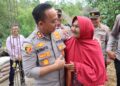 Mendapat Bantuan dari Polres Aceh Tengah, Nenek Maimunah Sumringah Akan Menempati Rumah Layak Huni