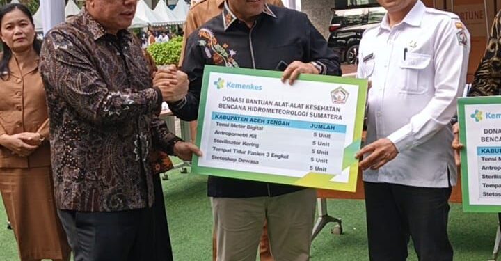 Aceh Tengah Kembali Terima Alkes Bantuan Kemenkes Untuk Daerah Terdampak Bencana