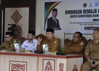 Ratusan Pelajar Ikuti Program Bimbingan Remaja Usia Sekolah, Sekda Mursyid Tekankan Pentingnya Karakter dan Persiapan Masa Depan
