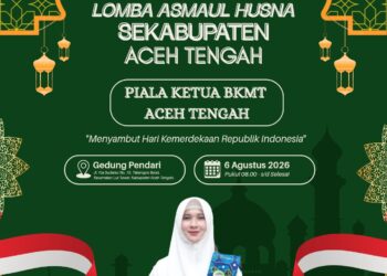 BKMT Aceh Tengah Gelar Lomba Asmaul Husna Antar Pengurus Kecamatan Semarakkan HUT ke-81 Kemerdekaan RI