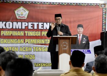 Uji Kompetensi JPT Pratama 2026, Bupati Aceh Tengah Tekankan Kinerja dan Loyalitas ASN