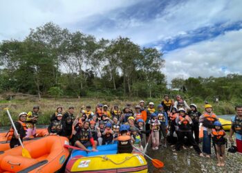 Sambut Hari Sungai Nasional 2026, Kepala Dinas Pariwisata Bener Meriah dan FAJI Bener Meriah Gelar Fun Rafting di Hulu Sungai Pesangan