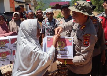 Polres Aceh Tengah Kembali Menggelar Bakti Sosial dan Bakti Kesehatan di Kecamatan Linge