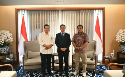 Haili Yoga Temui Menlu Sugiono, Jakarta kamis 17/09/2026. Ist